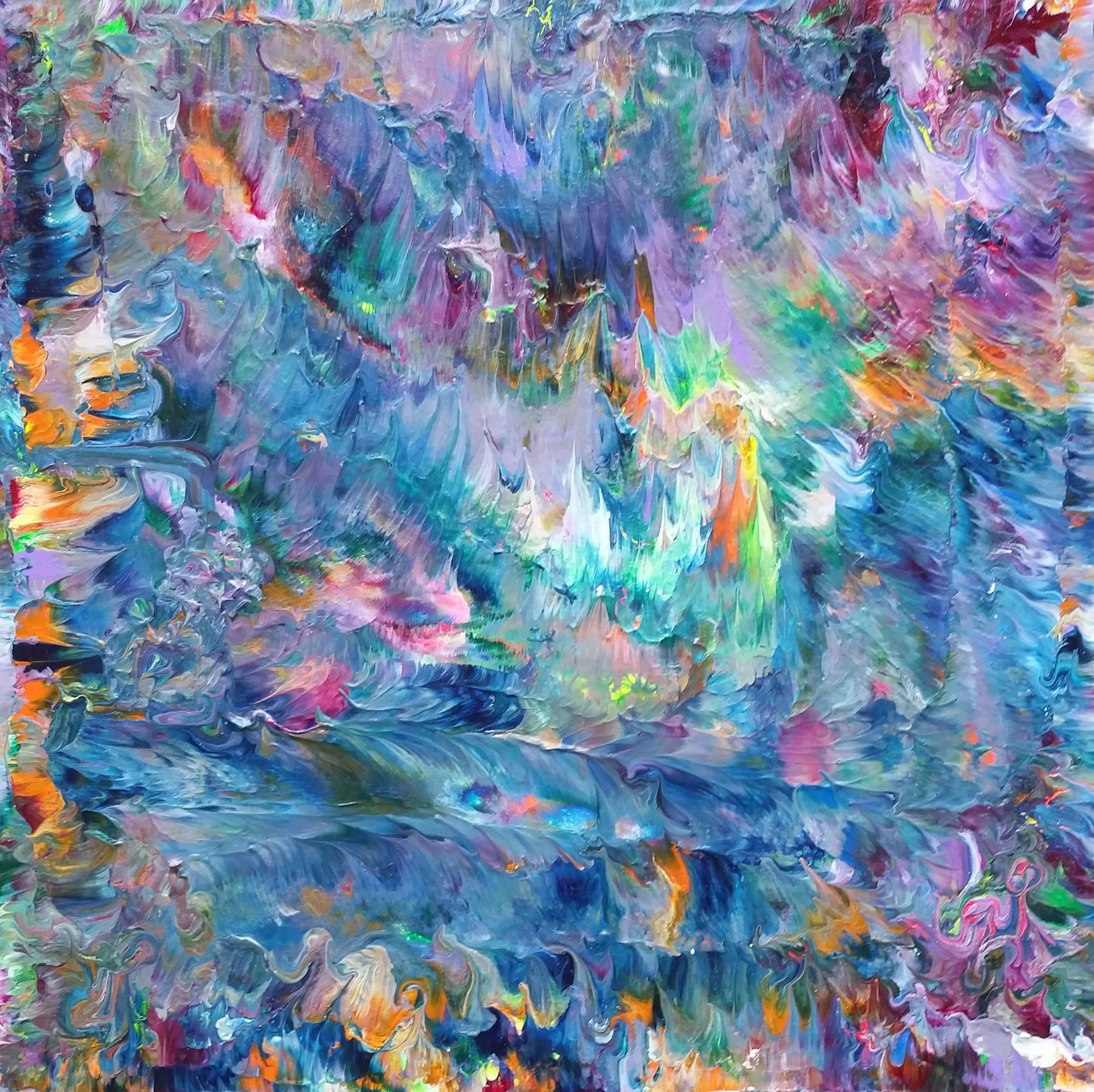 Alexandra Romano Abstract Painting - Free Spirit No 10