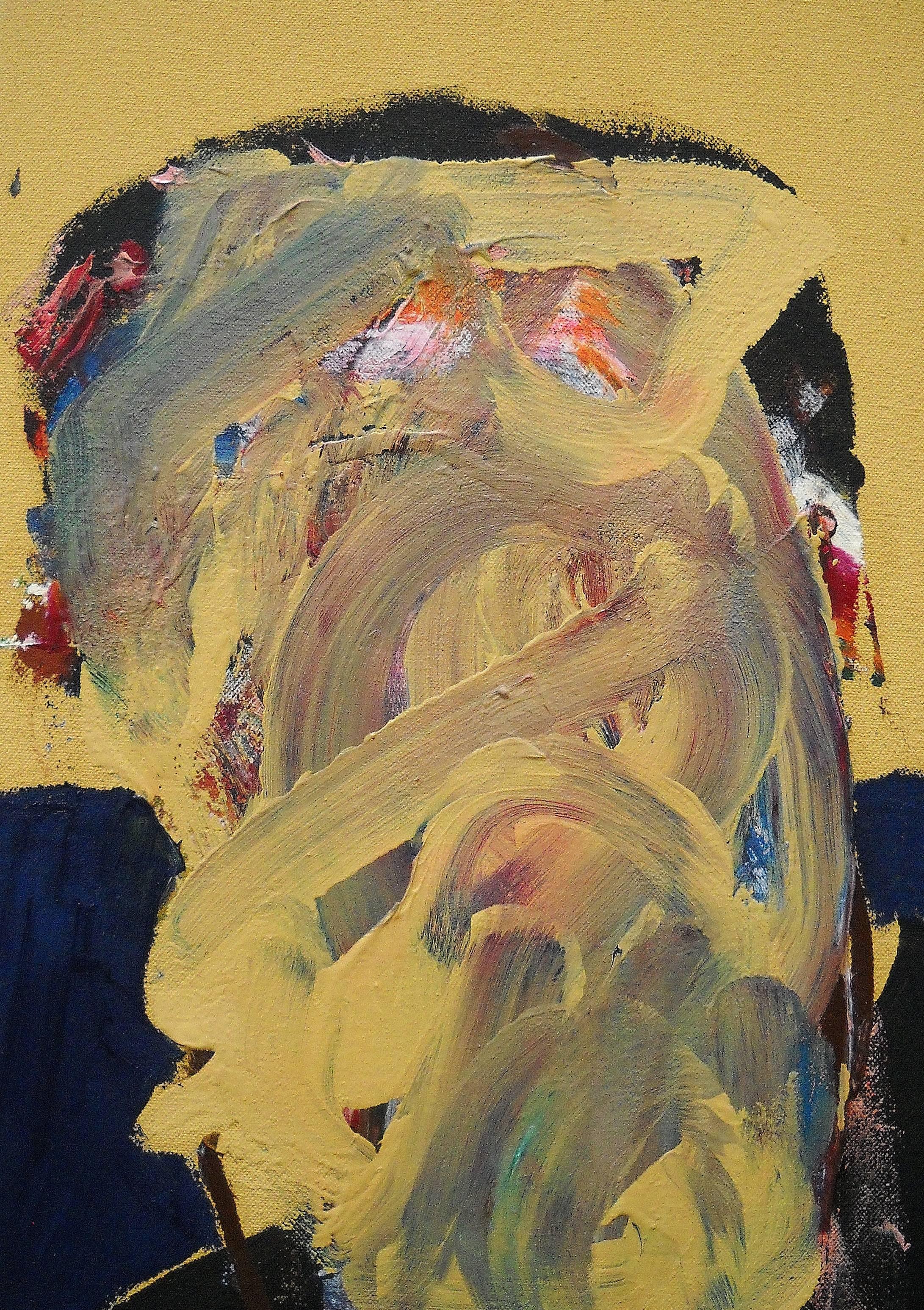 Eric Haacht Portrait Painting - Study (Sinking)