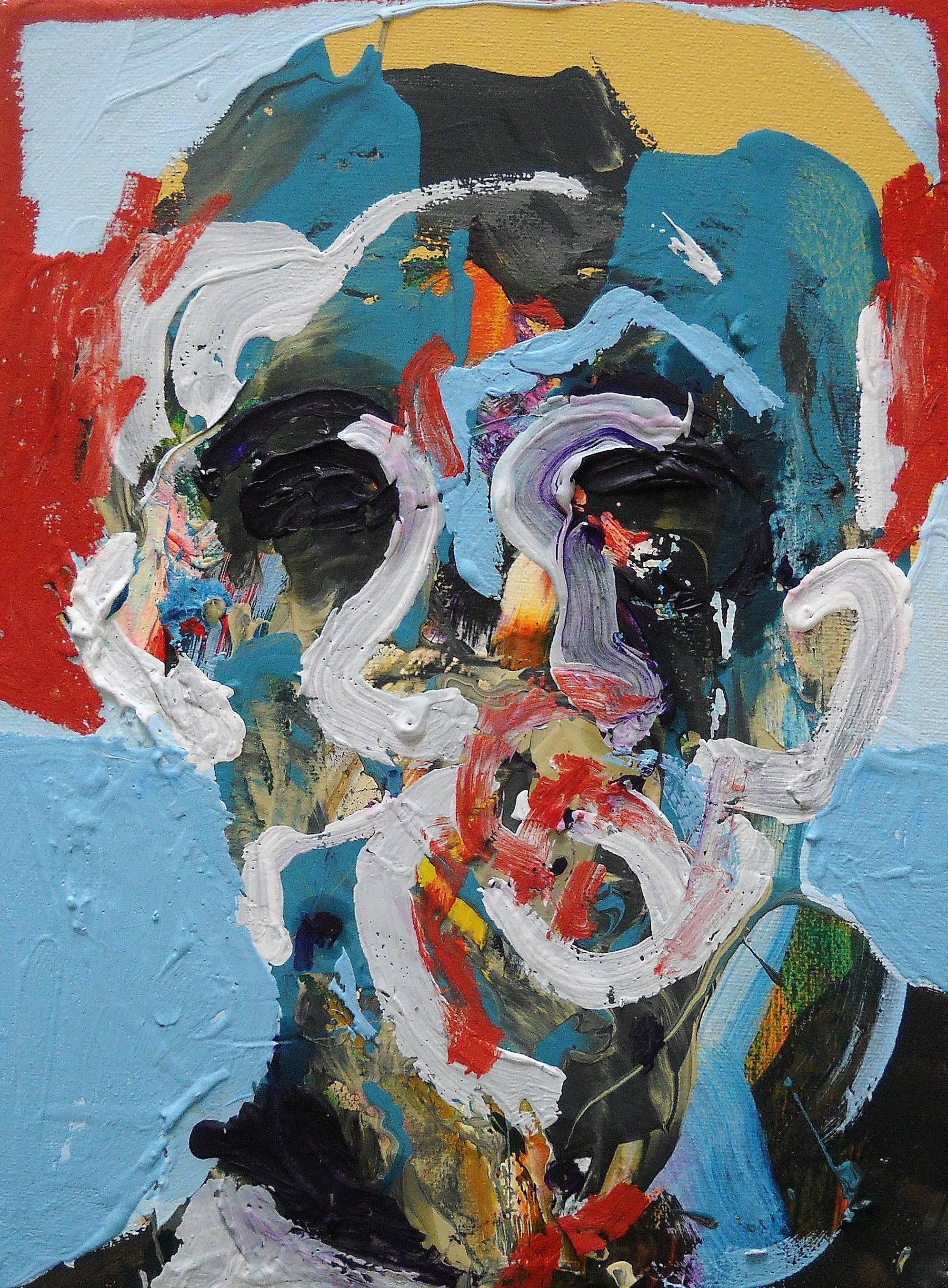 Eric Haacht Portrait Painting - Untitled (Self Portrait)
