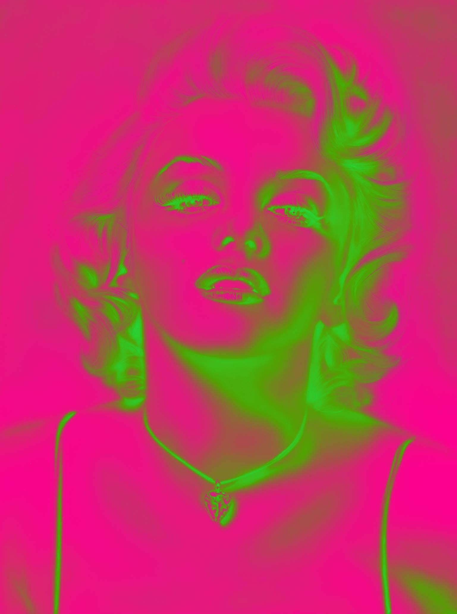 Metin Salih Figurative Print - Chanel No 10, Artist Proof, Limited Edition of 5, Neon Pink, Lime Green, Signed