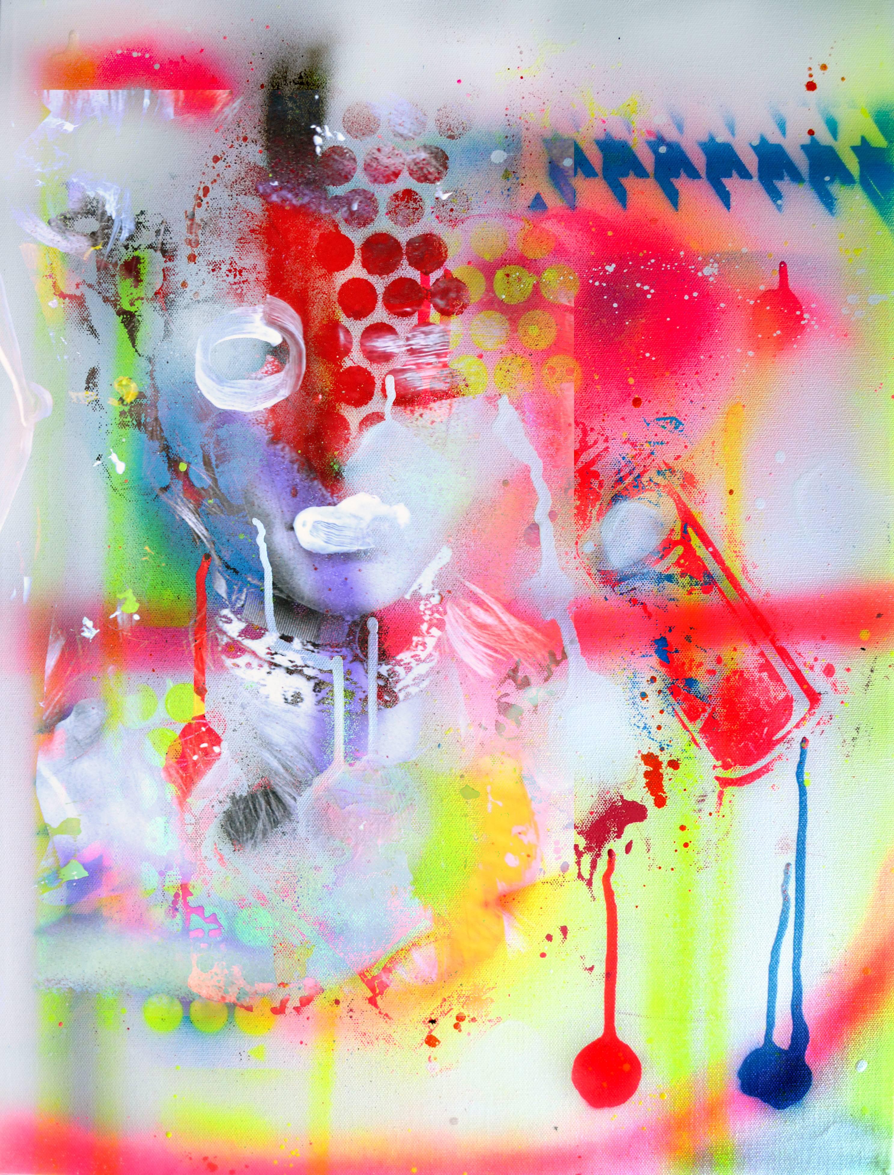 David Chevtaikin Abstract Print - BAD GIRLZ