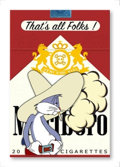 THAT”S ALL FOLKS! Bugs Bunny Marlboro Cigarettes Limited Edition of 100