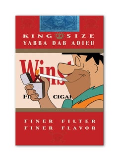 YABBA DAB ADIEU 9 Limited Edition of 100, Winstons Cigarettes, hand embellished.