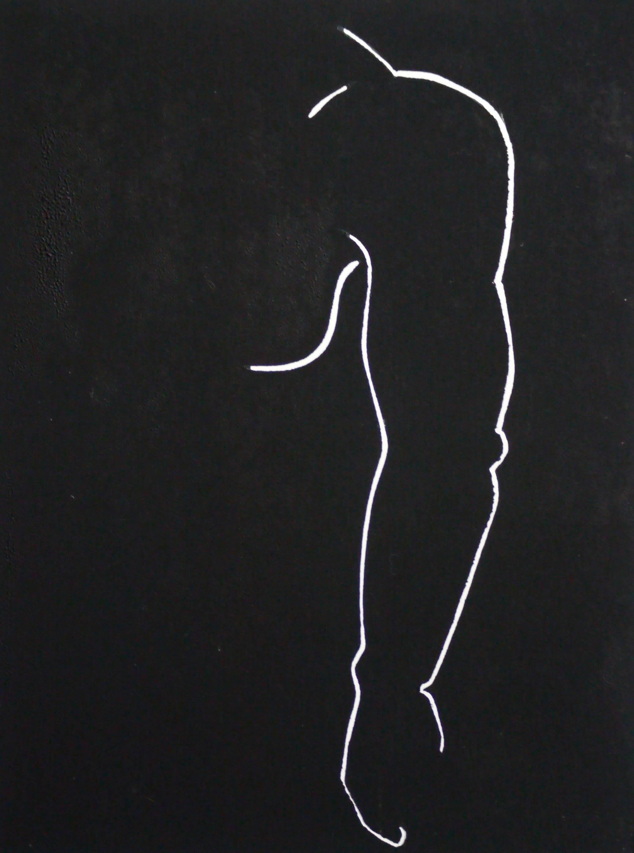 Aimée Elizabeth Parker Figurative Art - Male torso