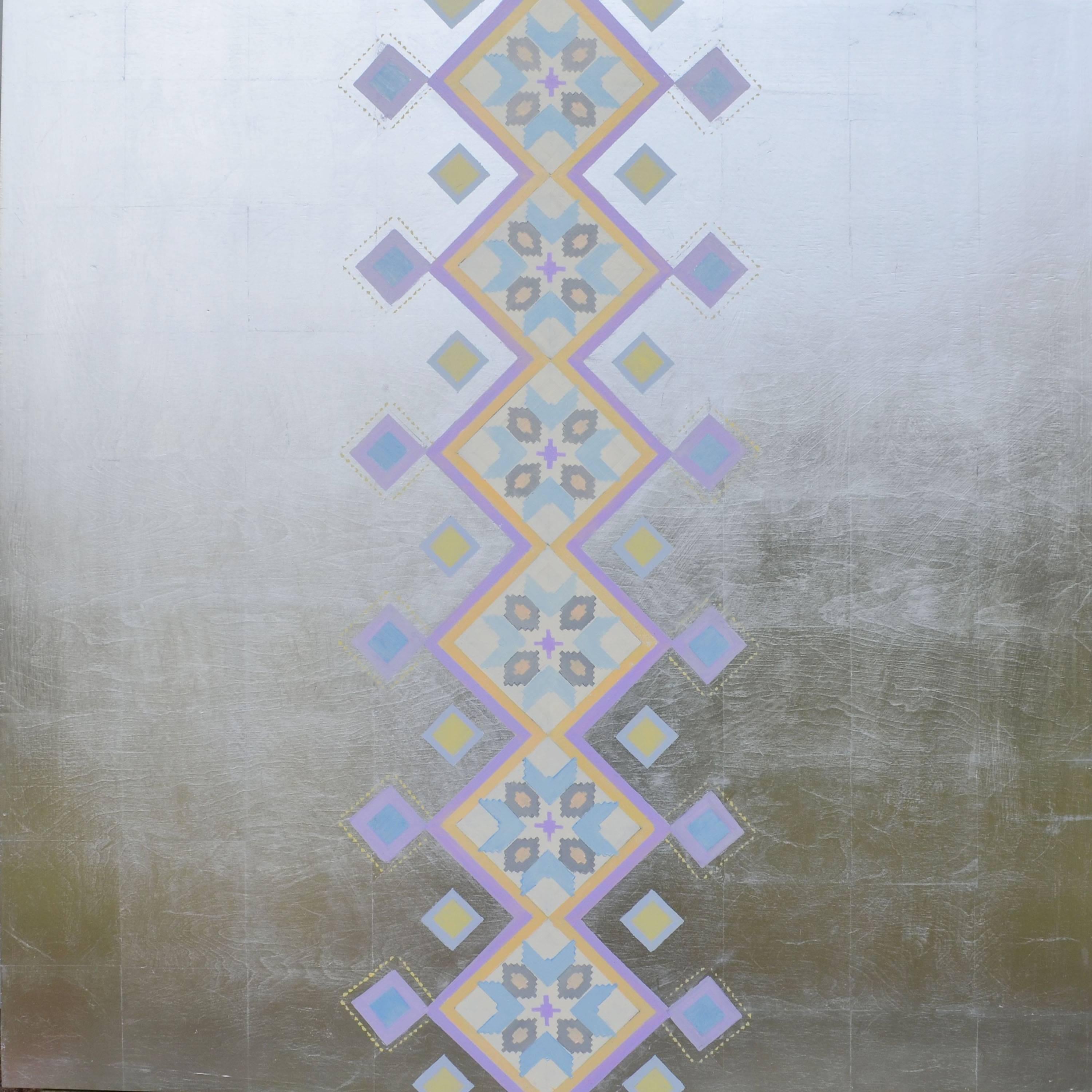Le code U4 - Contemporain Mixed Media Art par Oksana Tanasiv