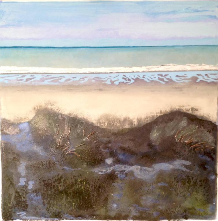 Lydia Bauman Wellington Bay New Zealand. Oil Paint on Canvas