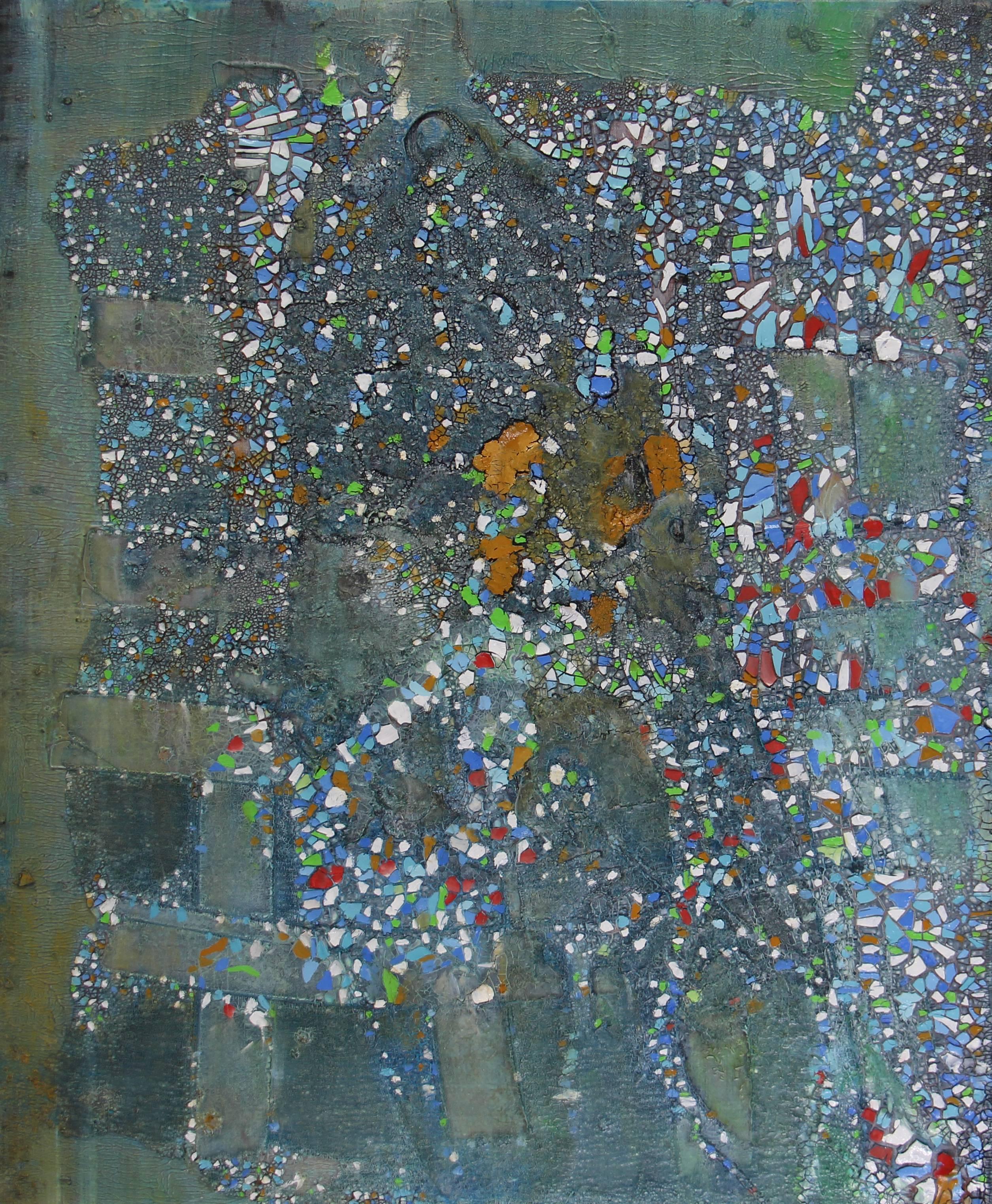 Denis Volpiana Abstract Painting - War II