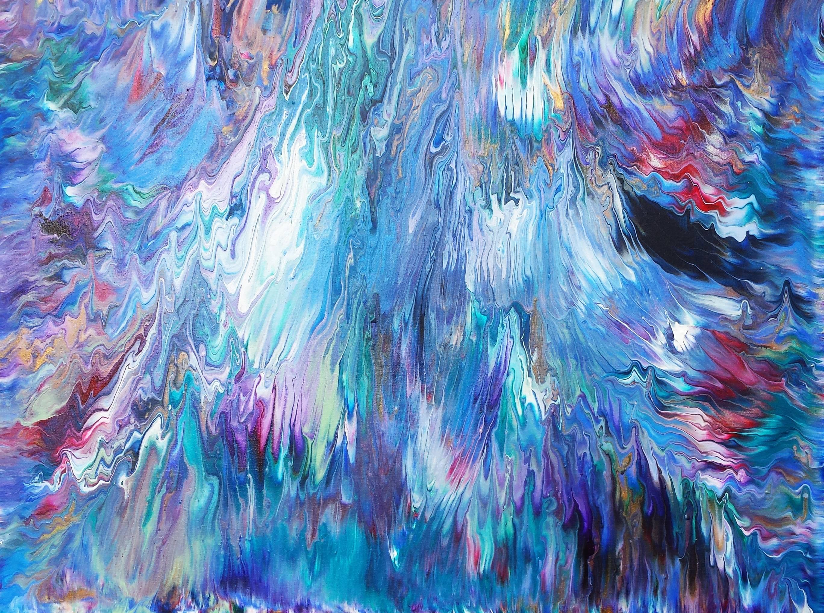 Alexandra Romano Abstract Painting - Transcendence. Original.