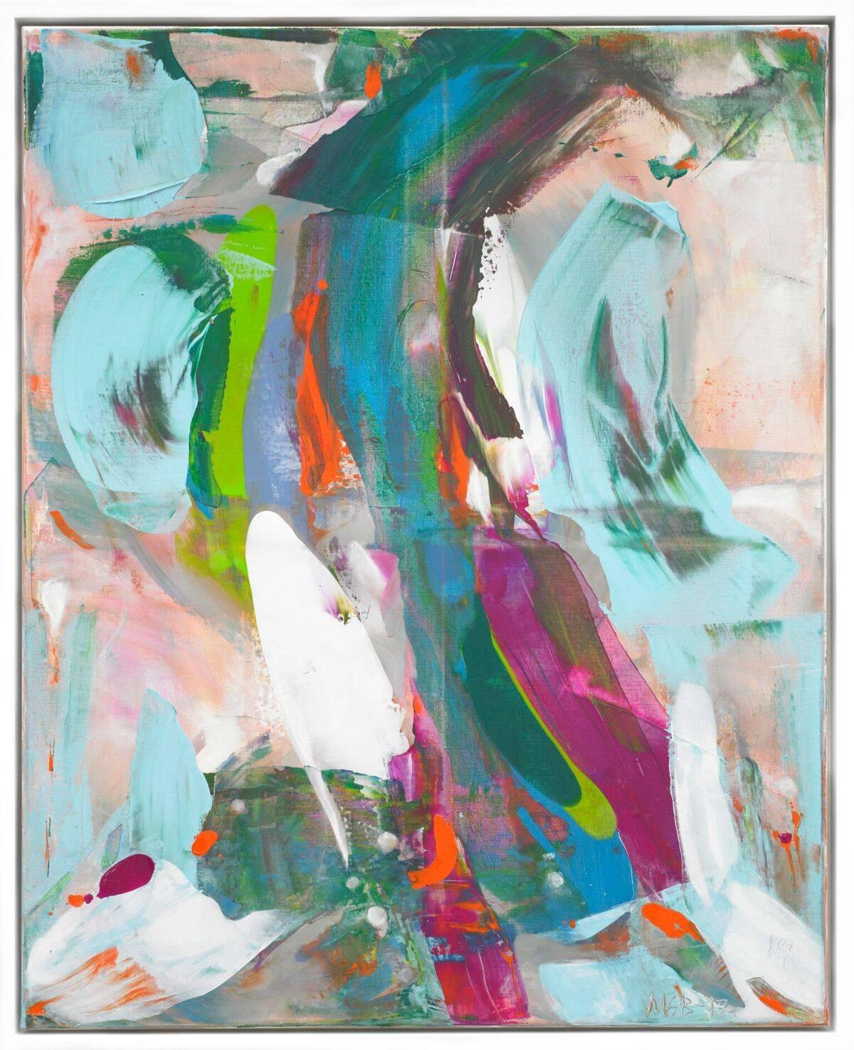 Marit Geraldine Bostad Abstract Painting - Deeper 