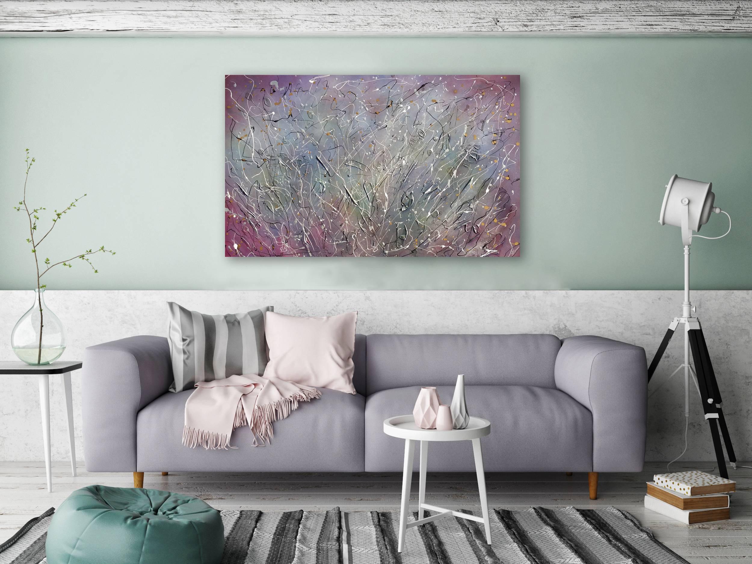 Alexandra Romano was born in Mississauga, near Toronto, Canada.
An abstract artist, she delights in the freedom of abstraction and the ability to explore impressionism and expressionism, which are frequently inspired by nature and incorporate