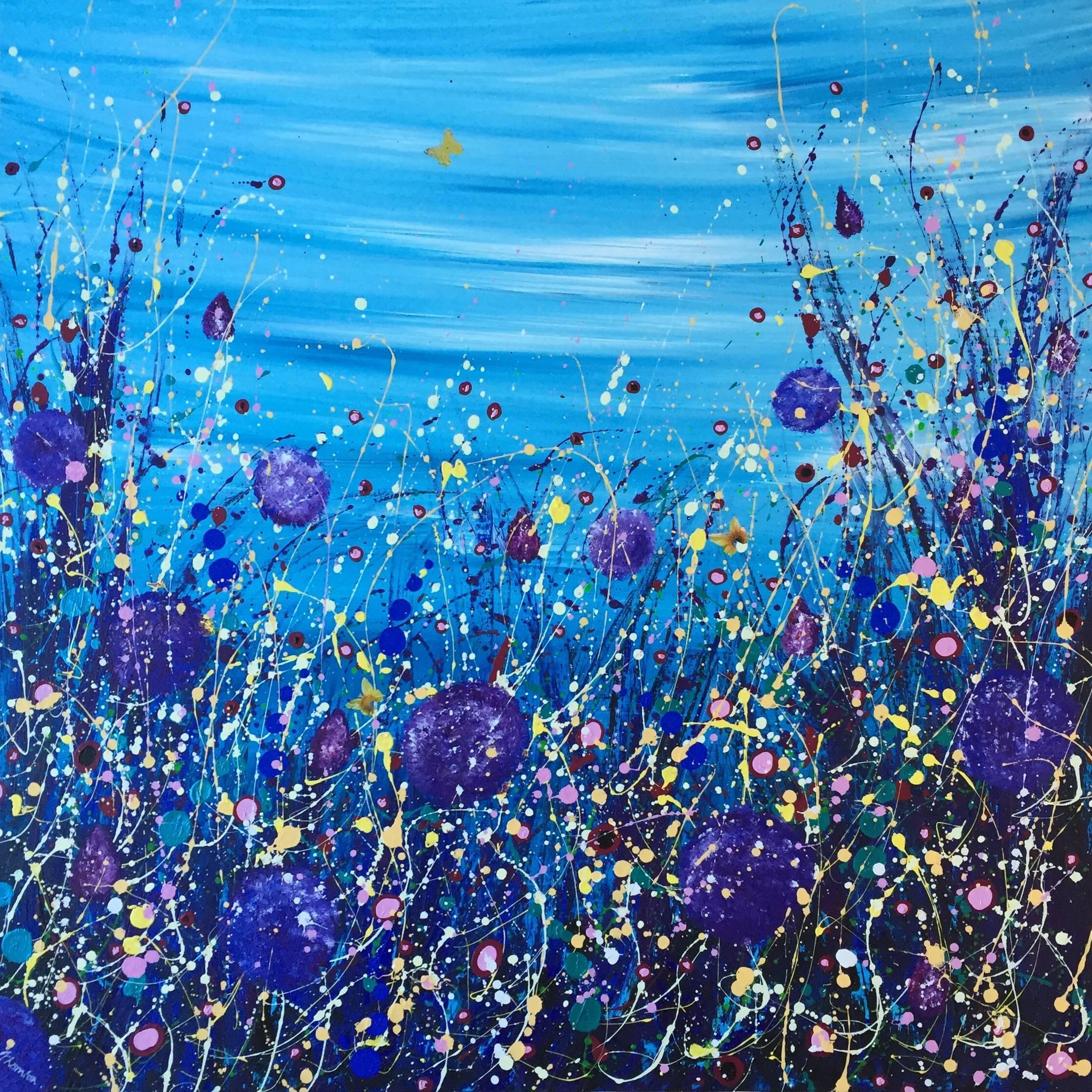 Tracey Thornton Abstract Painting - Blue View