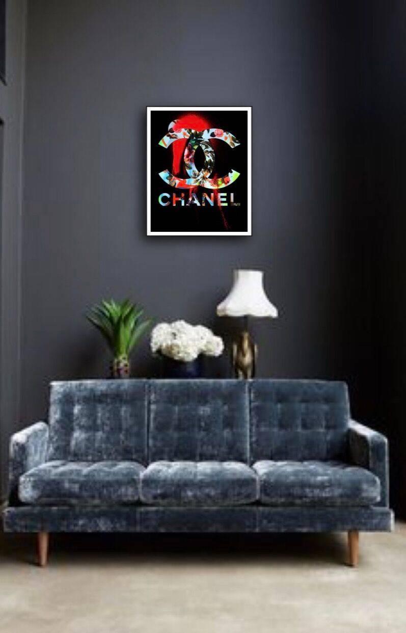 Chanel Logo - Print by David Chevtaikin