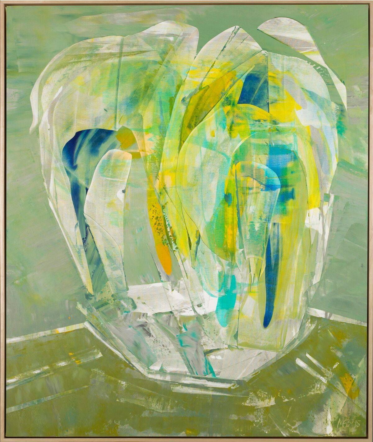 Marit Geraldine Bostad Abstract Painting - Melancholic Colourist. Original. Contemporary.