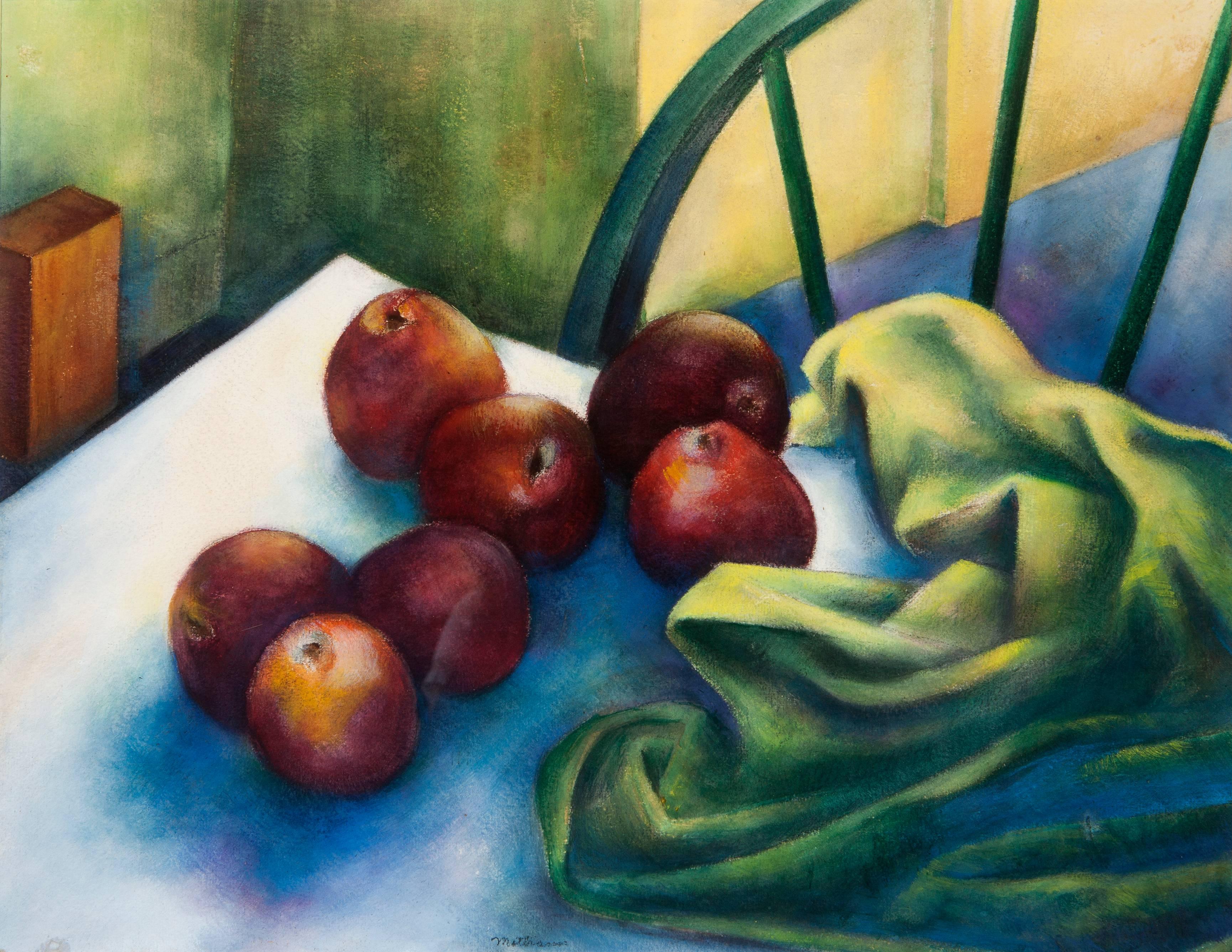 John Mottram Still-Life - Still Life with Apples