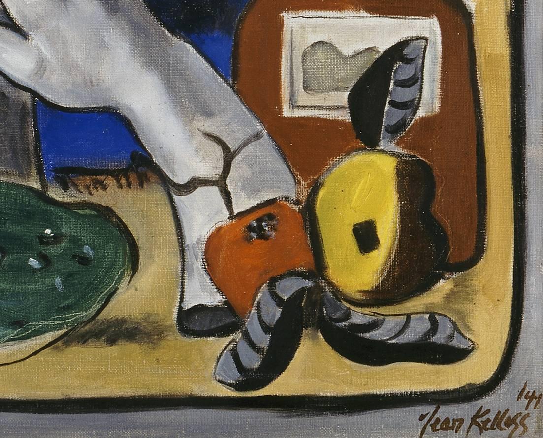 Homage to Fernand Léger - Painting by Jean Kellogg