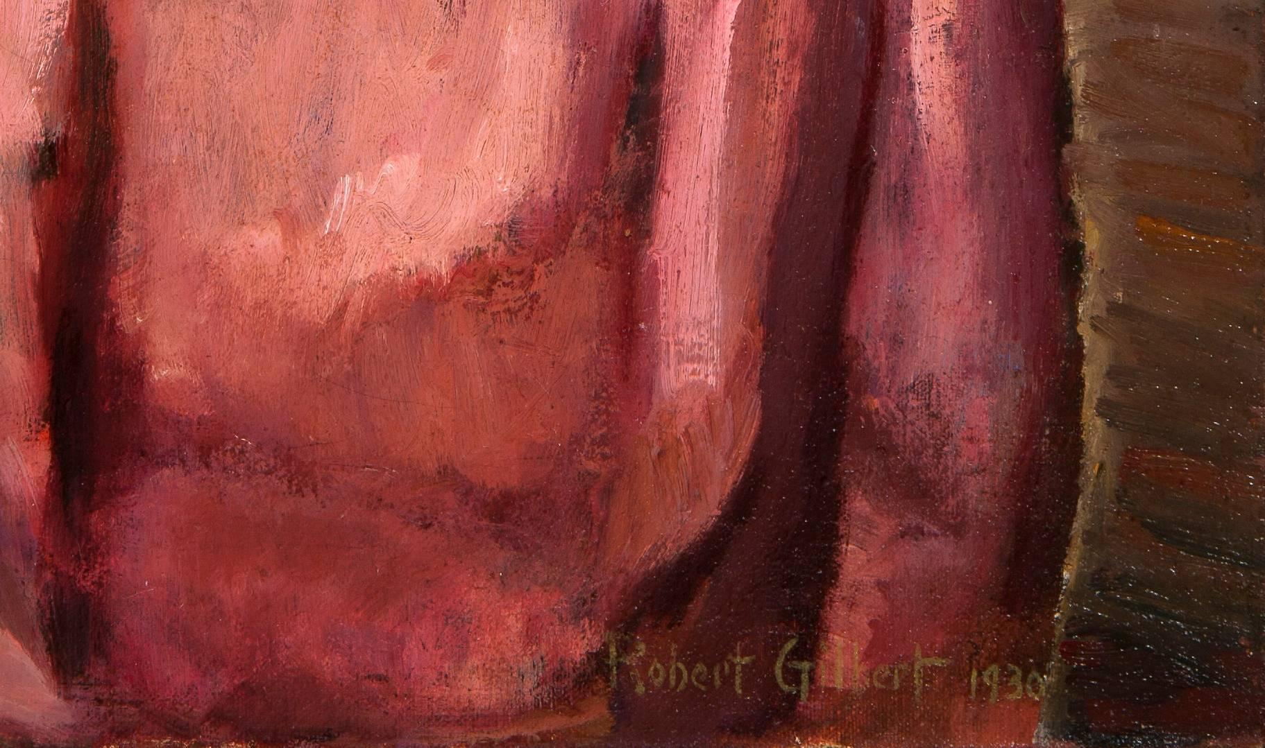 Beatrice (Amerikanische Moderne), Painting, von Robert Gilbert