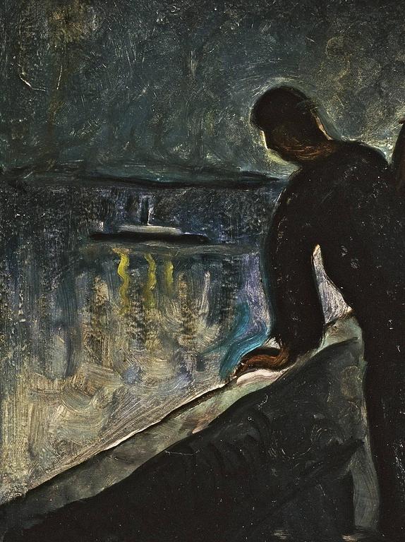 paintings with three figures