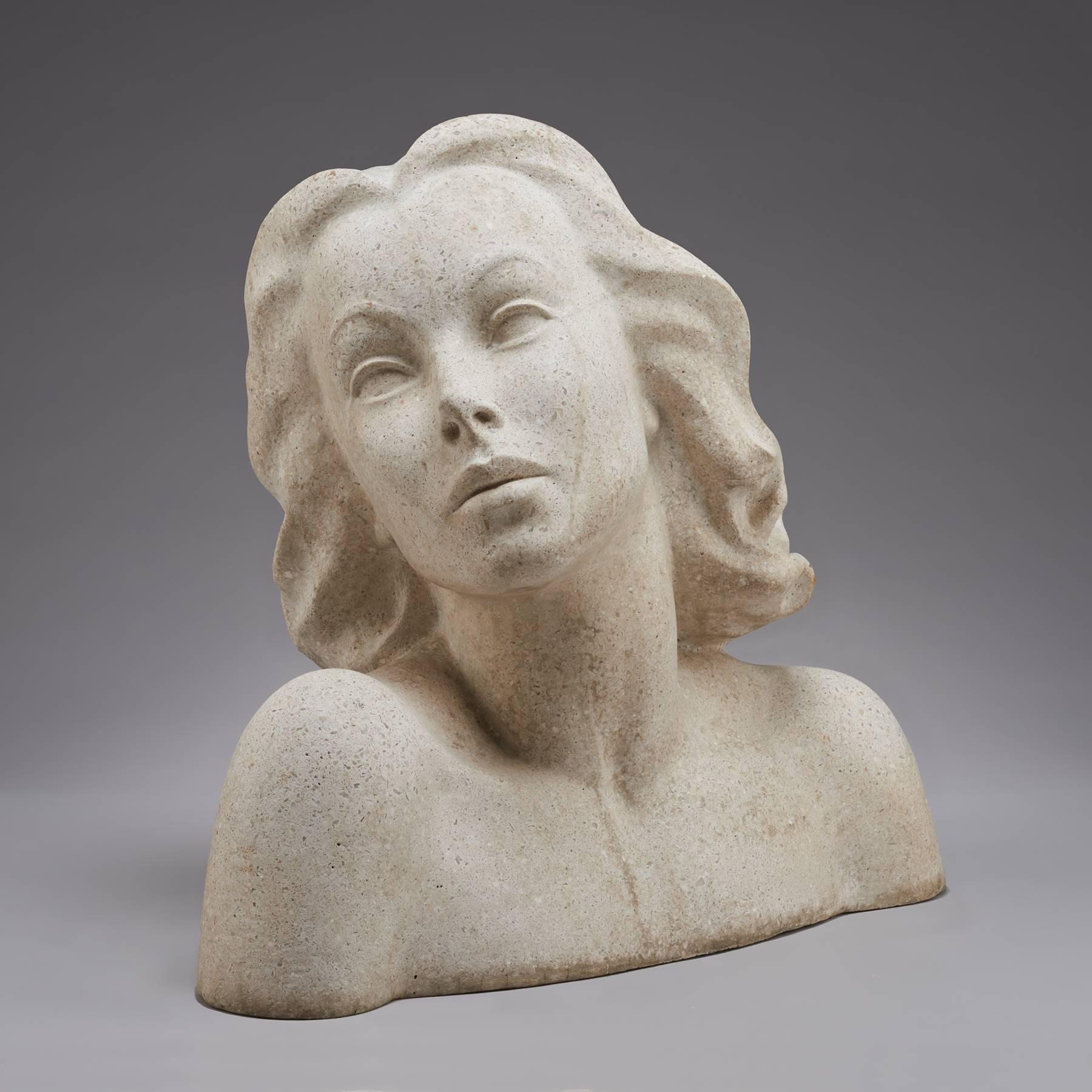 Hedy Lamarr - Sculpture by Nina Saemundsson