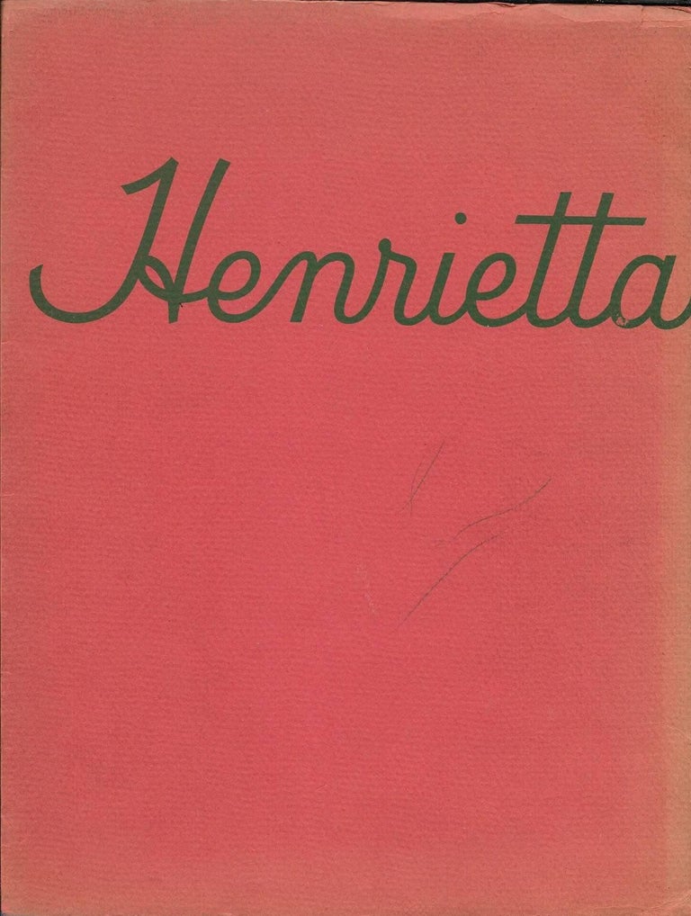 Henrietta Shore - Henrietta Shore, by Merle Armitage For Sale at ...