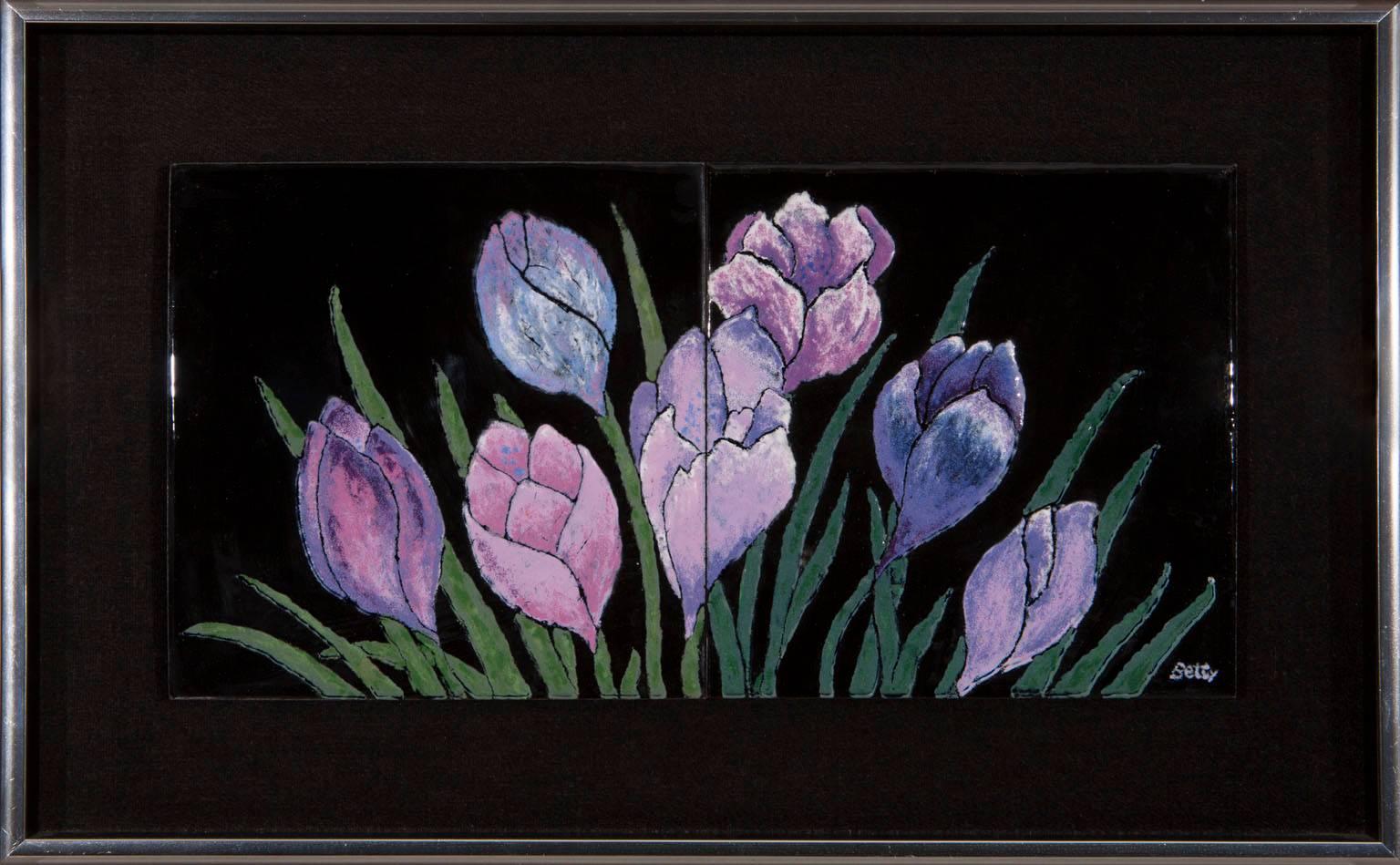 Betty F. Helfen Still-Life Sculpture - Tulips