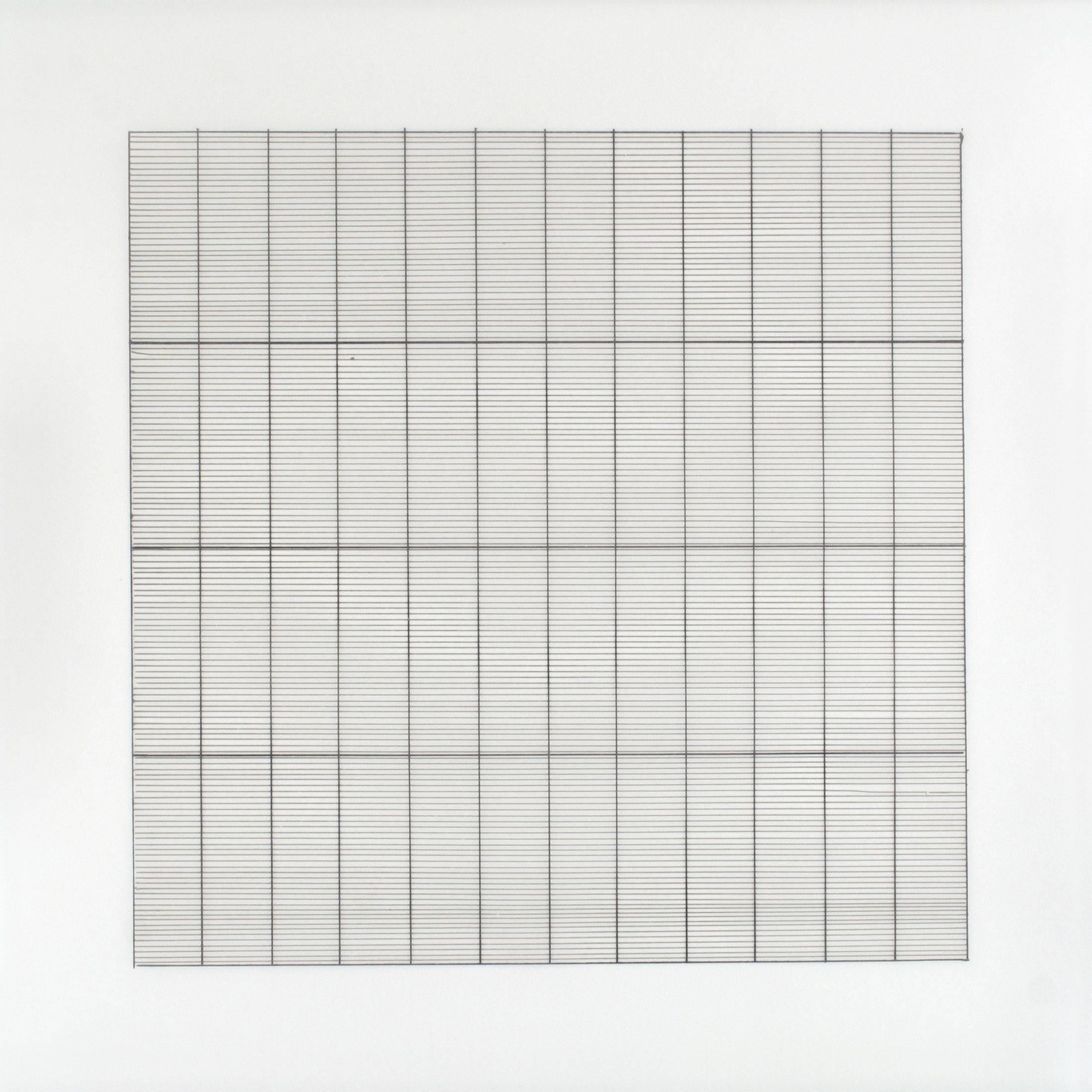 AGNES MARTIN. Paintings and Drawings 1974-1990 5