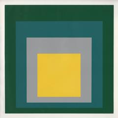 New Paintings by Josef Albers, Sidney Janis catalogue with Four Screenprints