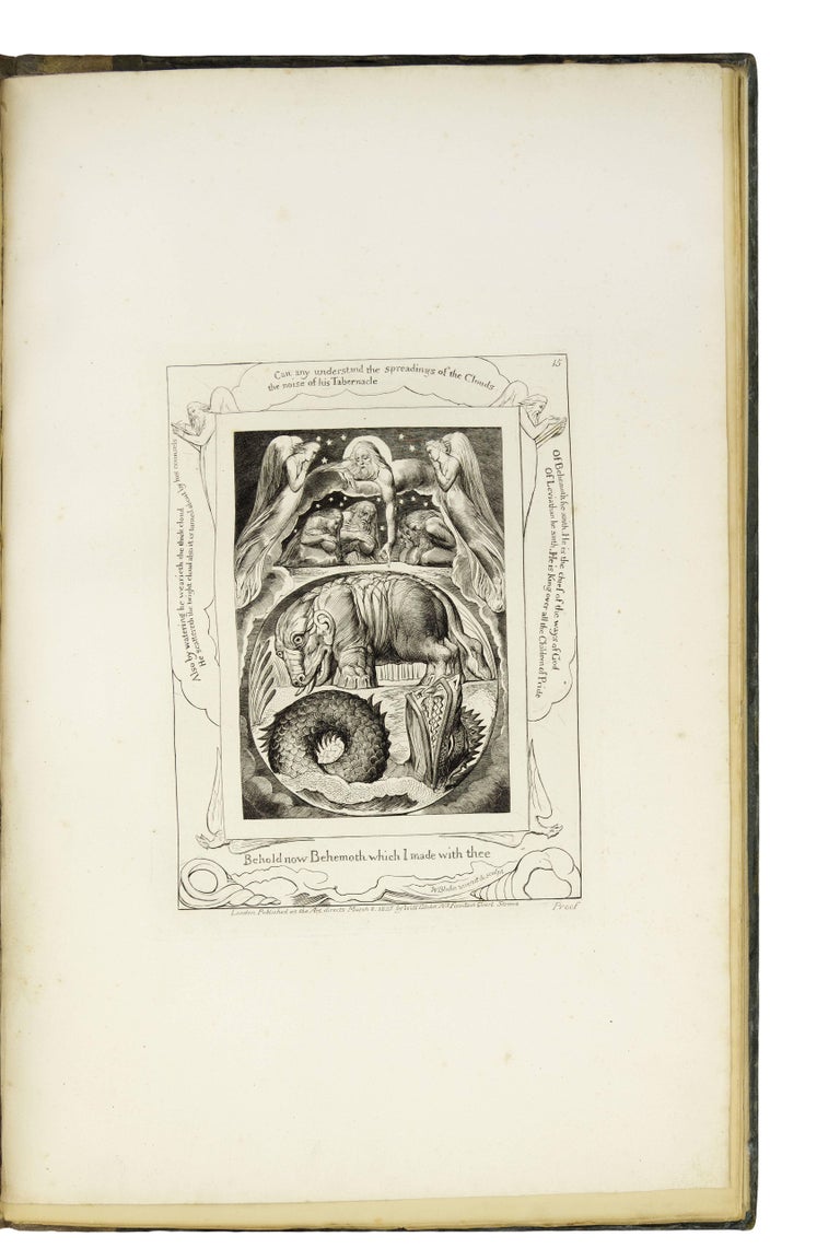 Illustrations for the Book of Job by William Blake