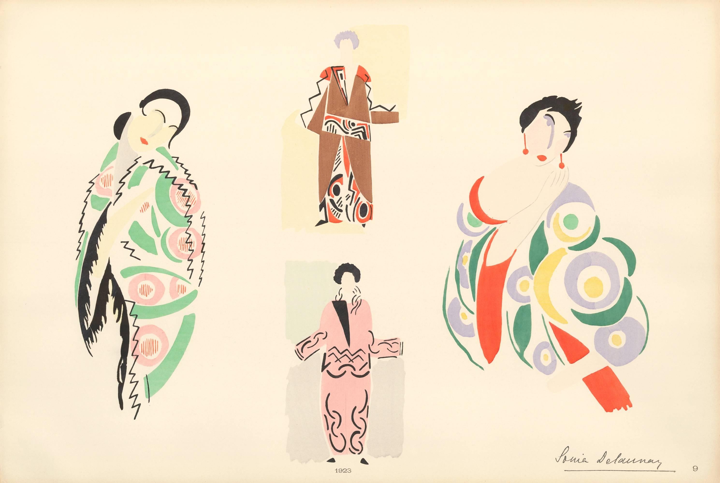 Sonia Delaunay, „Ses Peintures, Ses Objets, Ses Tissus Simultanes, Ses Modes“, ca. 1