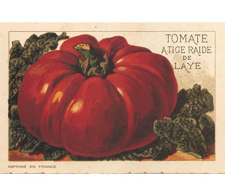 Unknown French Tomato Poster For Sale at 1stdibs