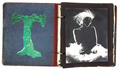 Carnet de scrapbook d'origine de Joseph Cornell pour Tamara Toumanova