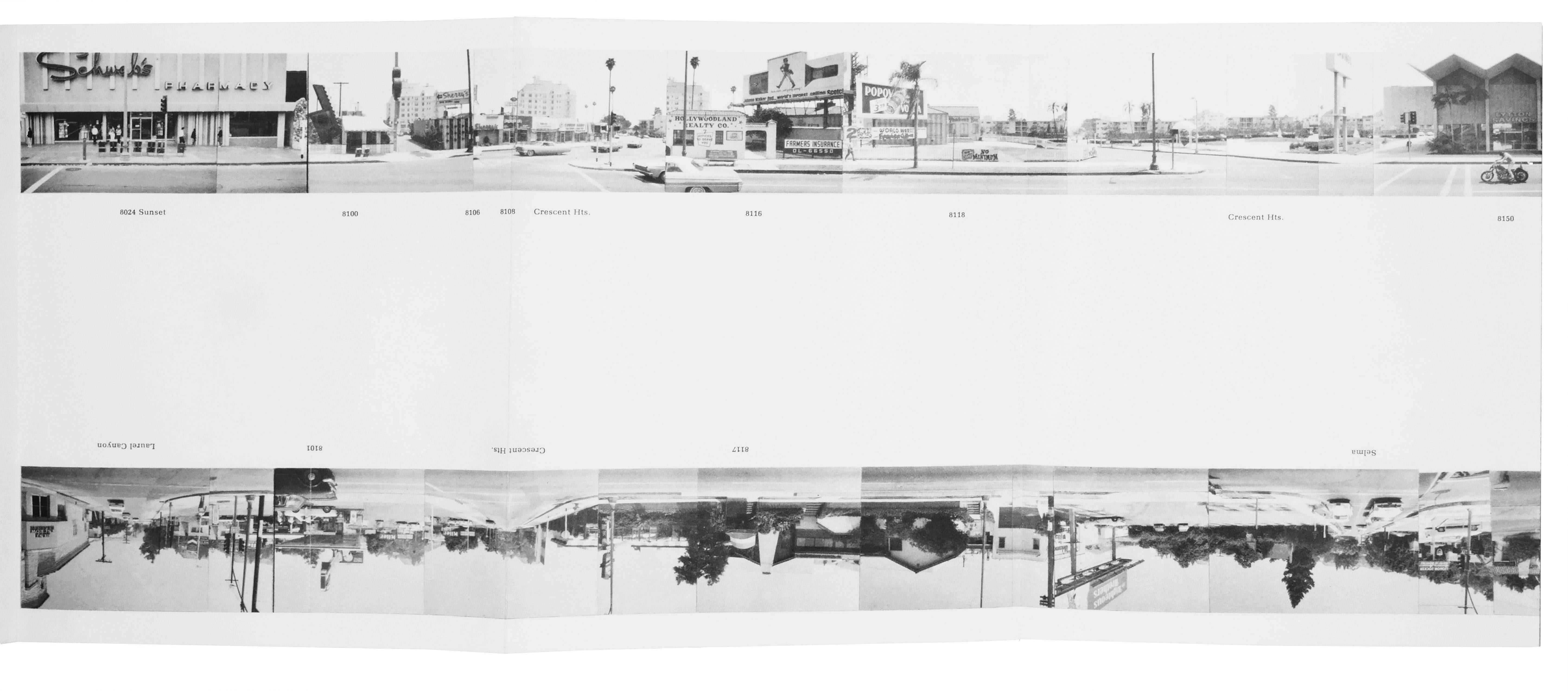 edward ruscha every building on the sunset strip
