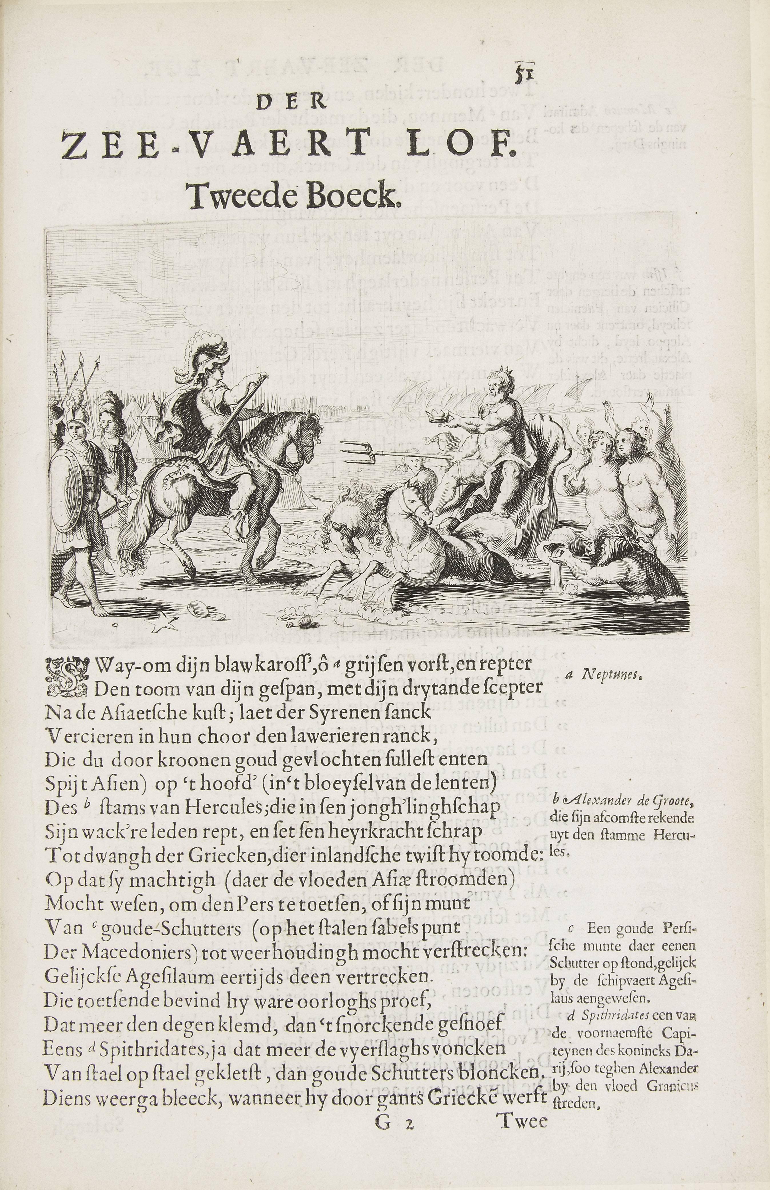 Der Zee-Vaert Lof (ORIGINAL ETCHING BY REMBRANDT) - Baroque Print by Rembrandt van Rijn