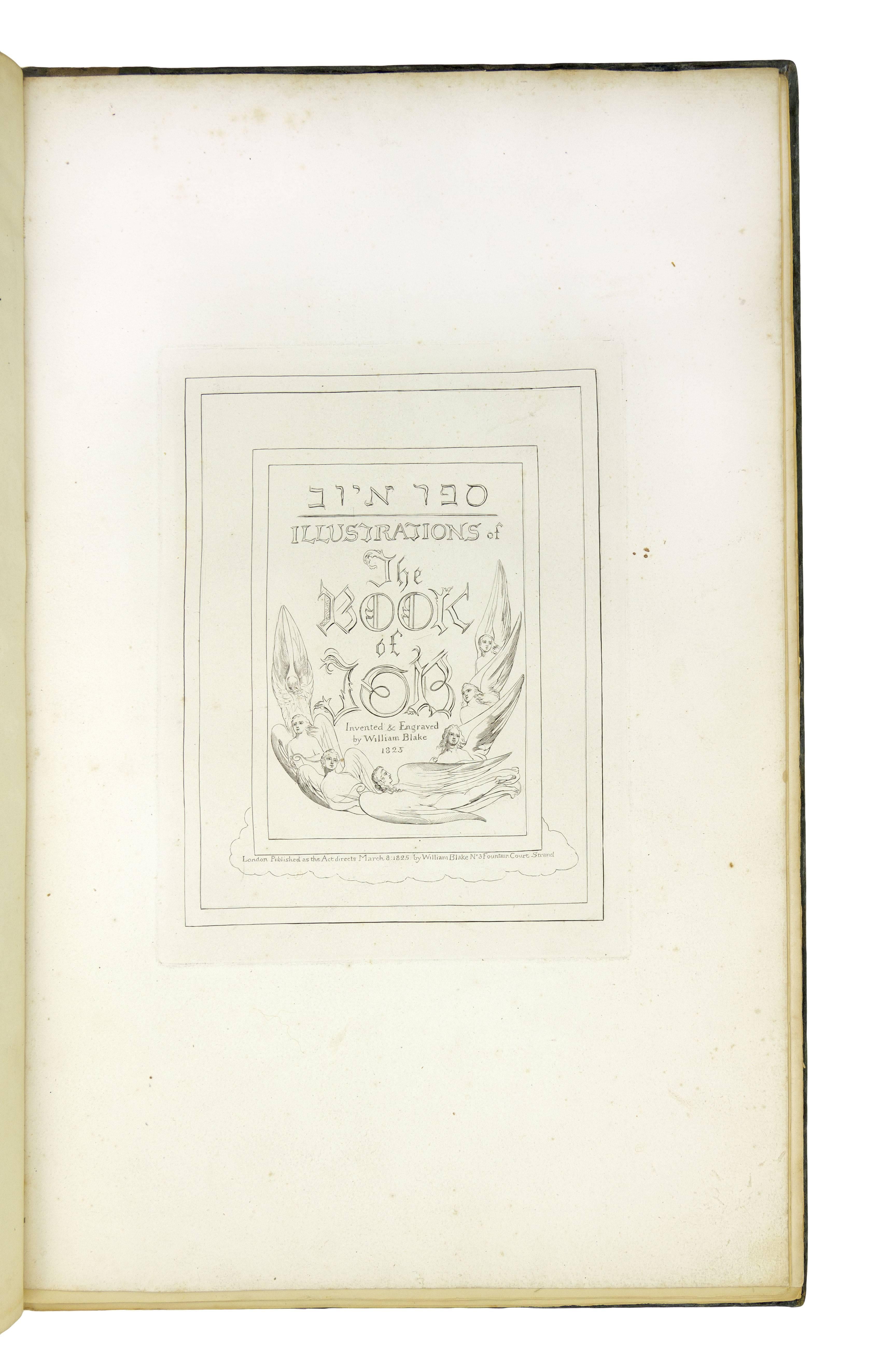 BLAKE, William. Illustrations of the Book of Job - Print by William Blake
