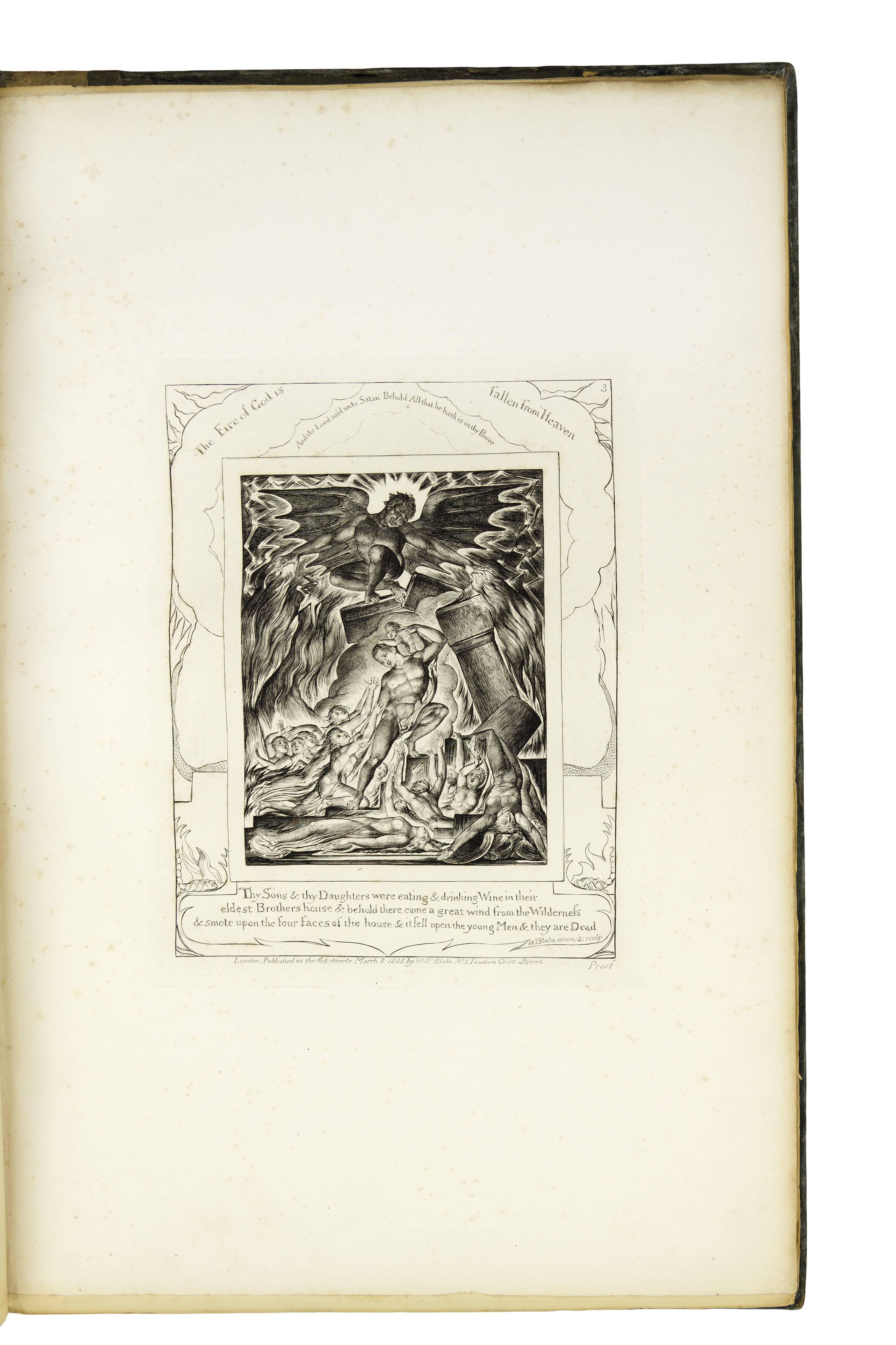 william blake book of job