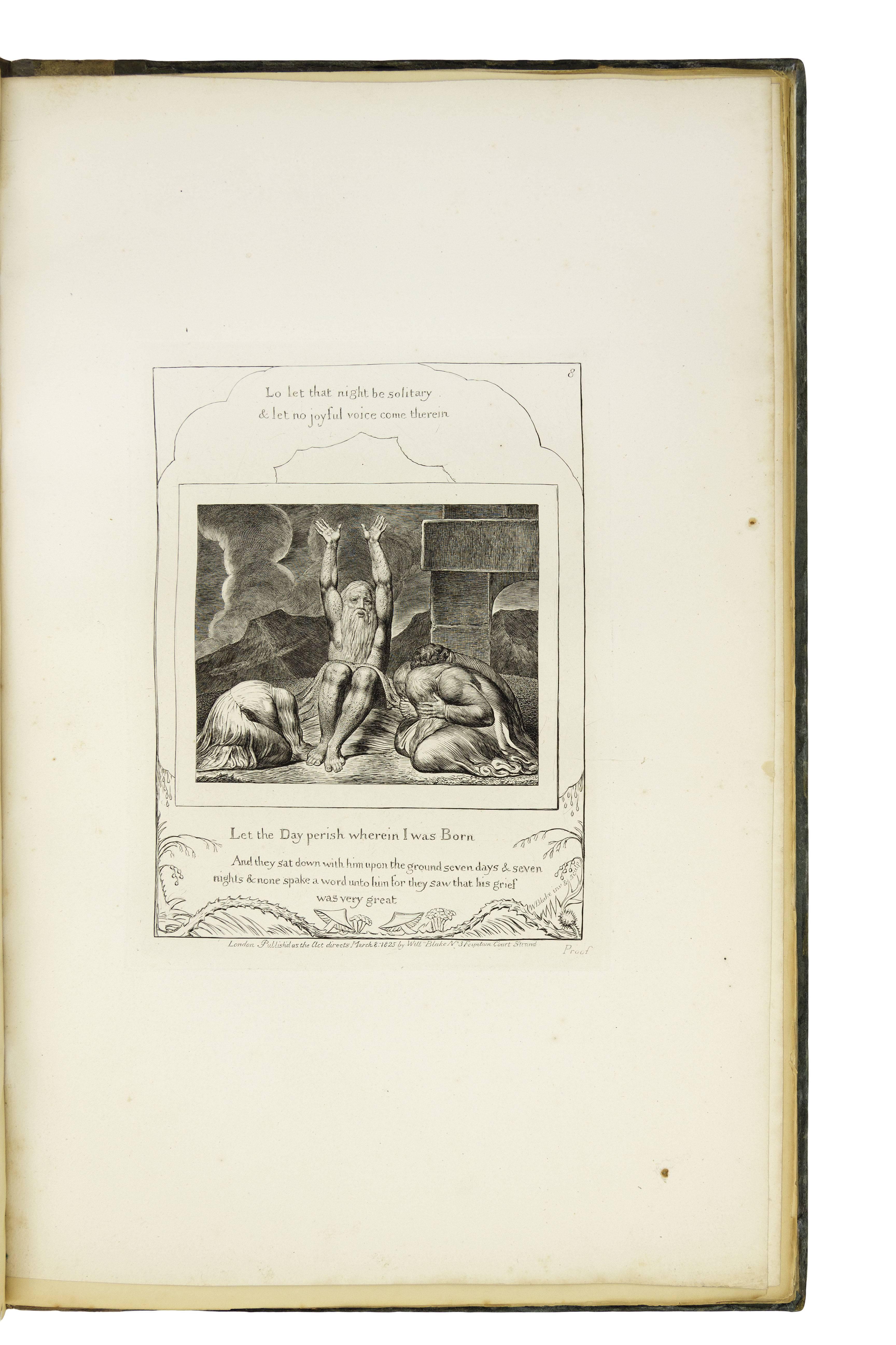 BLAKE, William. Illustrations of the Book of Job 2