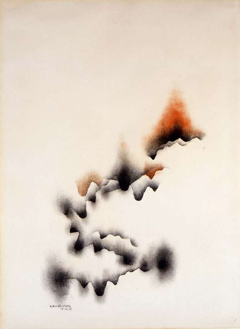 Norman Lewis Abstract Drawing - Untitled