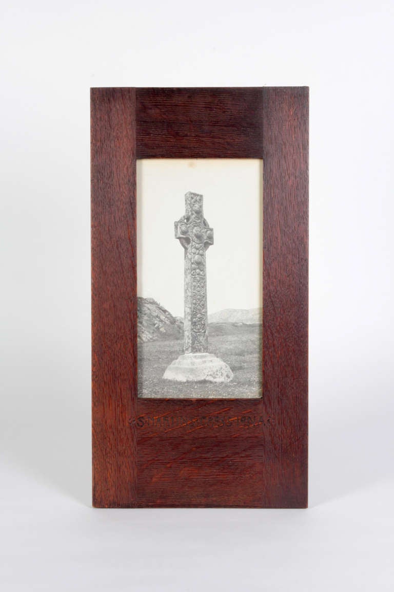 St. Martin's Cross Iona Arts & Crafts photograph - Art Nouveau Photograph by Sydney A. Pitcher
