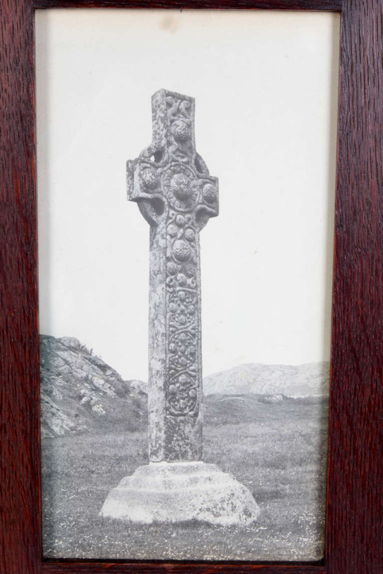 St. Martin's Cross Iona Arts & Crafts photograph - Photograph by Sydney A. Pitcher
