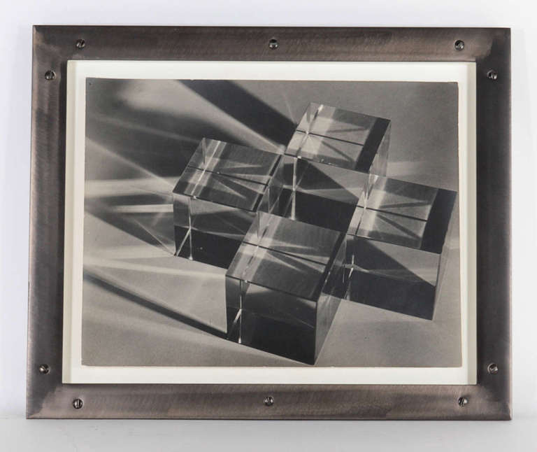 Light Cubes  - silver gelatin print For Sale 1