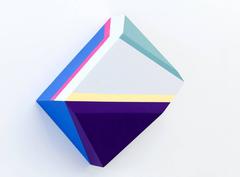 Origami 1, #29, Zin Helena Song, Geometric Abstraction, Minimalism, Mixed Media
