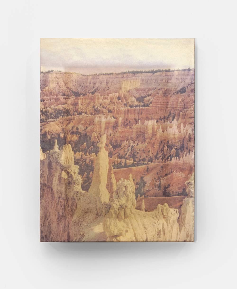 Bryce Canyon; April 1947 II - Mixed Media Art by Doty Glasco