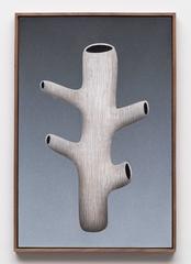 Hollow Form II, Brian Robertson, Raw Walnut Artist's Frame, Figurative