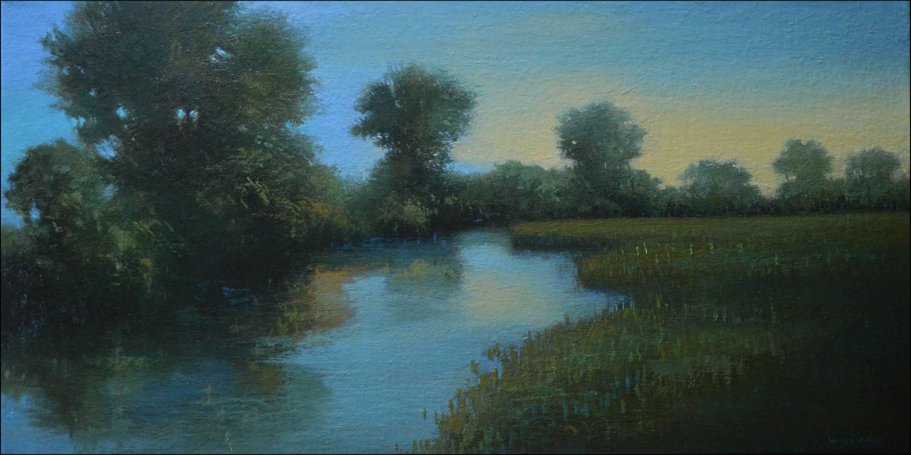 Lynne Windsor Landscape Painting - Grantchester II