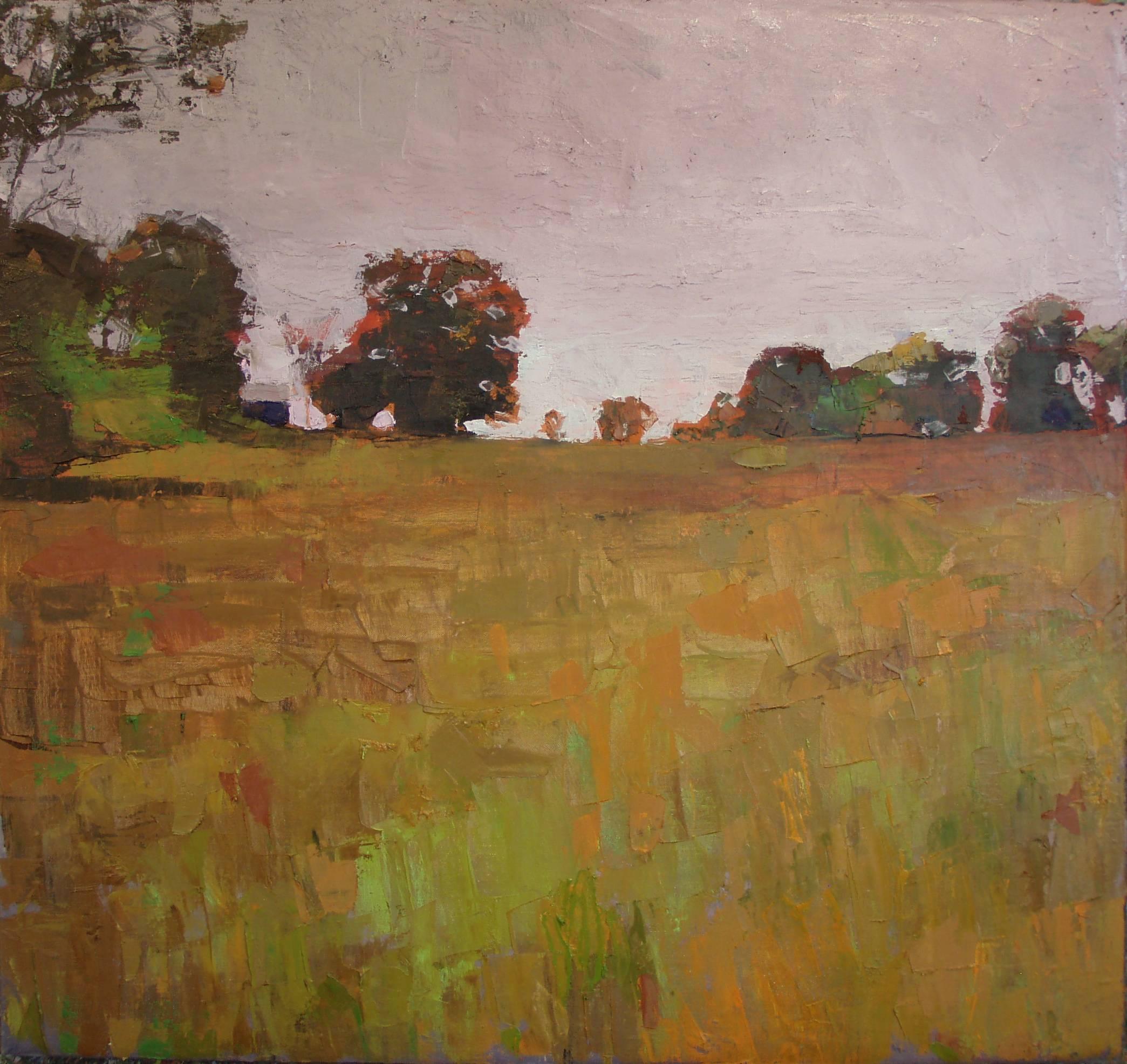 Larry Horowitz Landscape Painting - Parrish Hillside