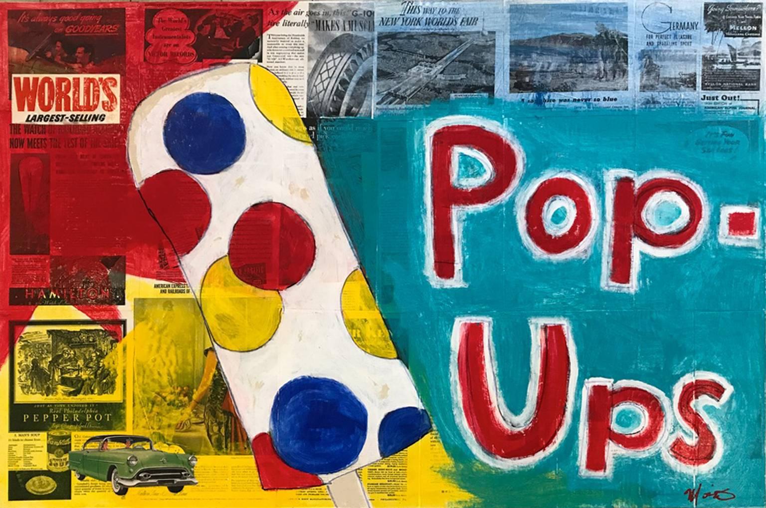 Pop Ups - Mixed Media Art by David Morico