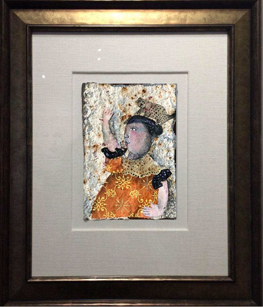 Un Perro - Mixed Media Art by Graciela Rodo Boulanger