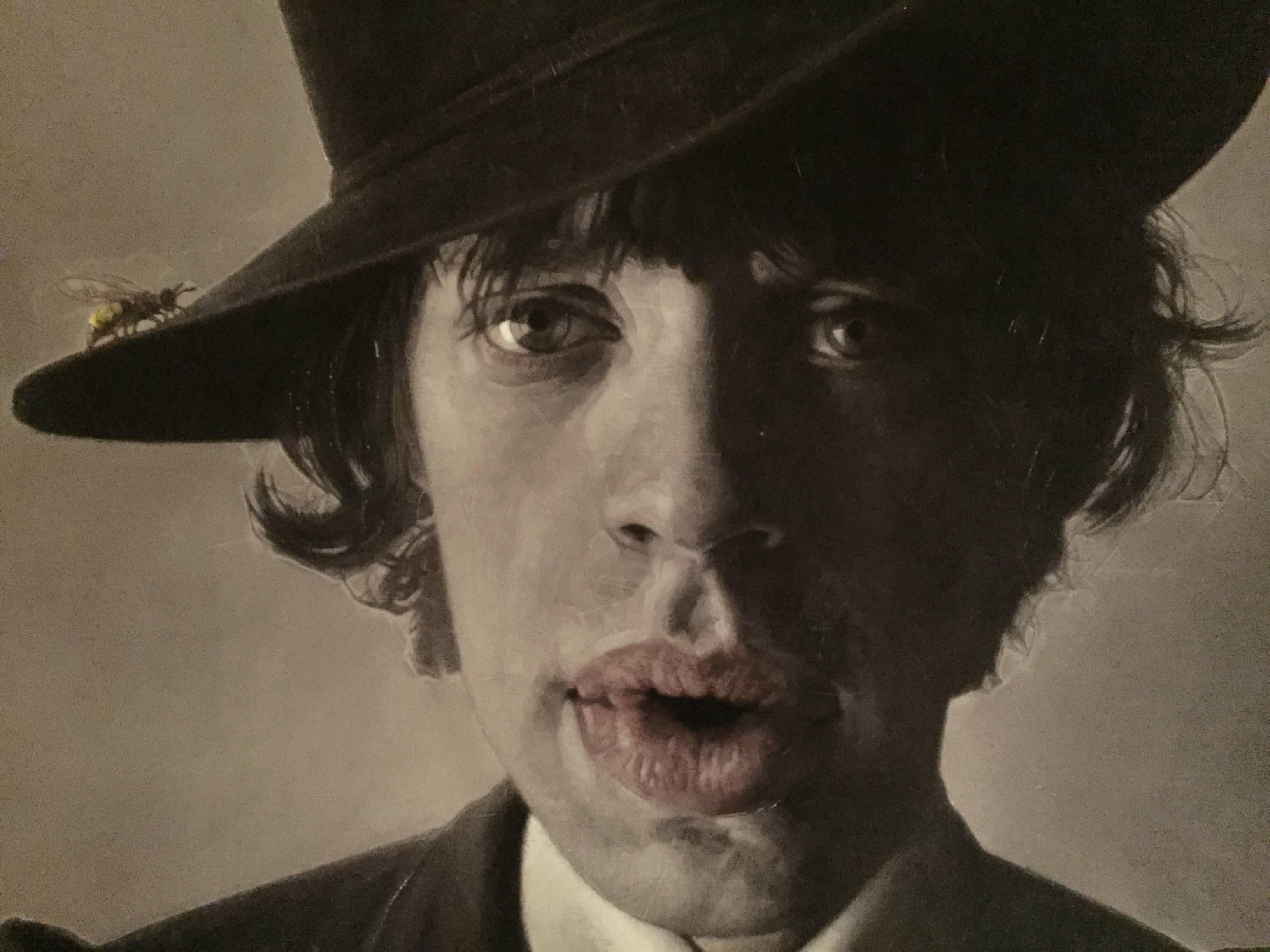 Mick With Wasp - Print by Sebastian Kruger