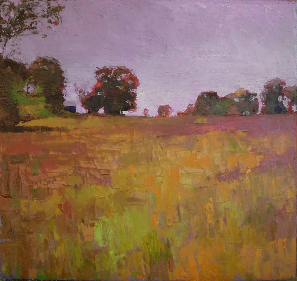 Parrish Hillside - Painting by Larry Horowitz