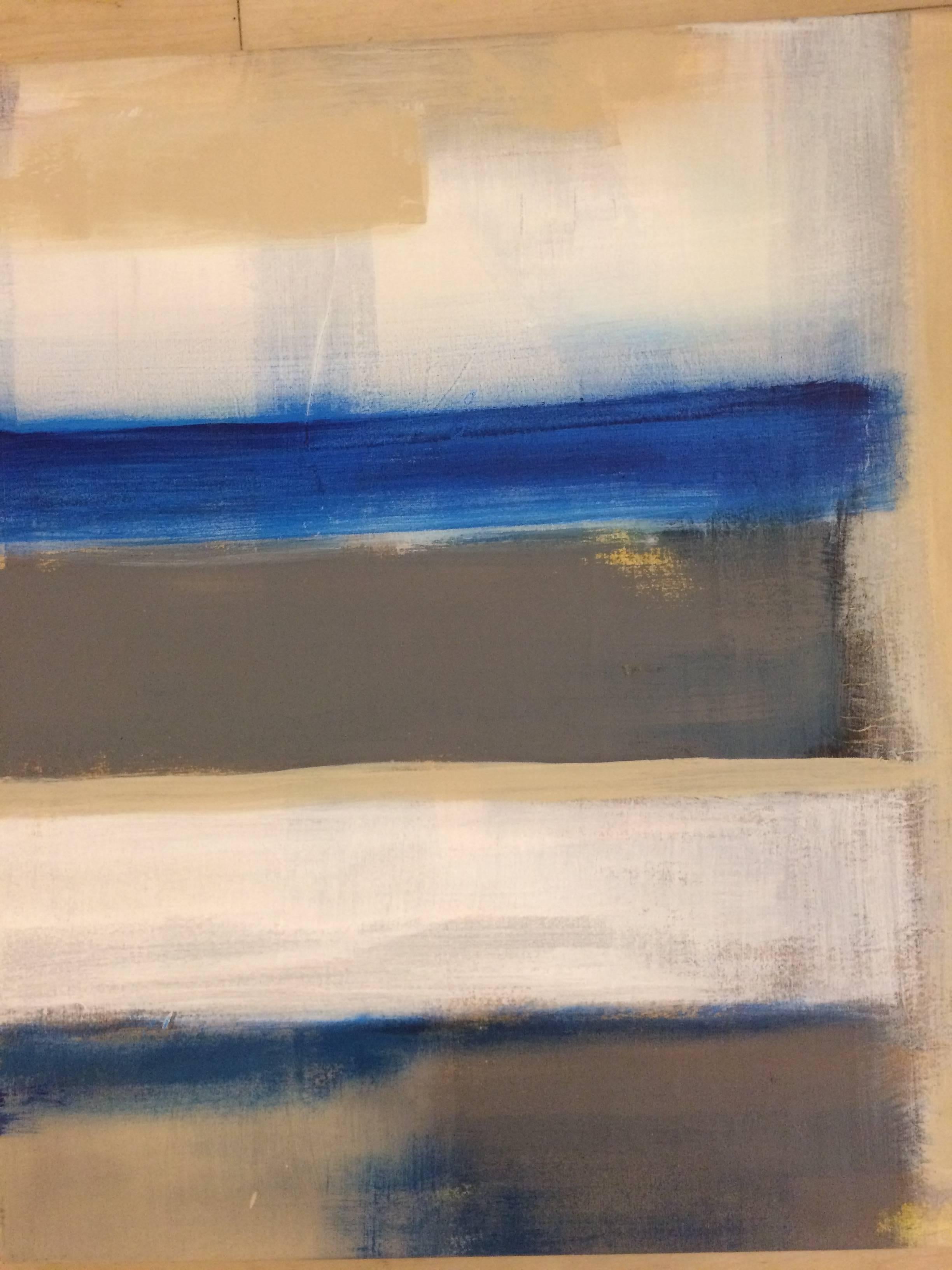 Blue - Painting by David Morico