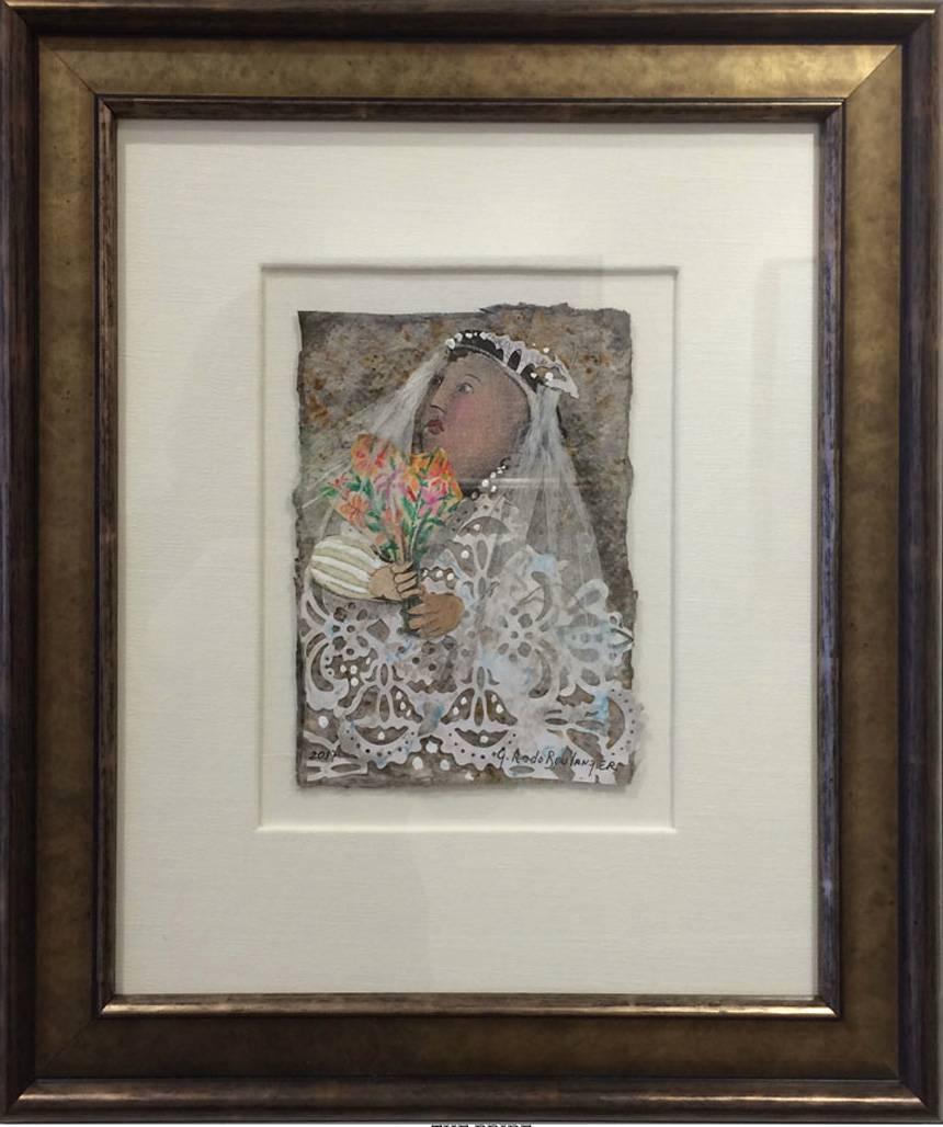 The Bride - Contemporary Mixed Media Art by Graciela Rodo Boulanger